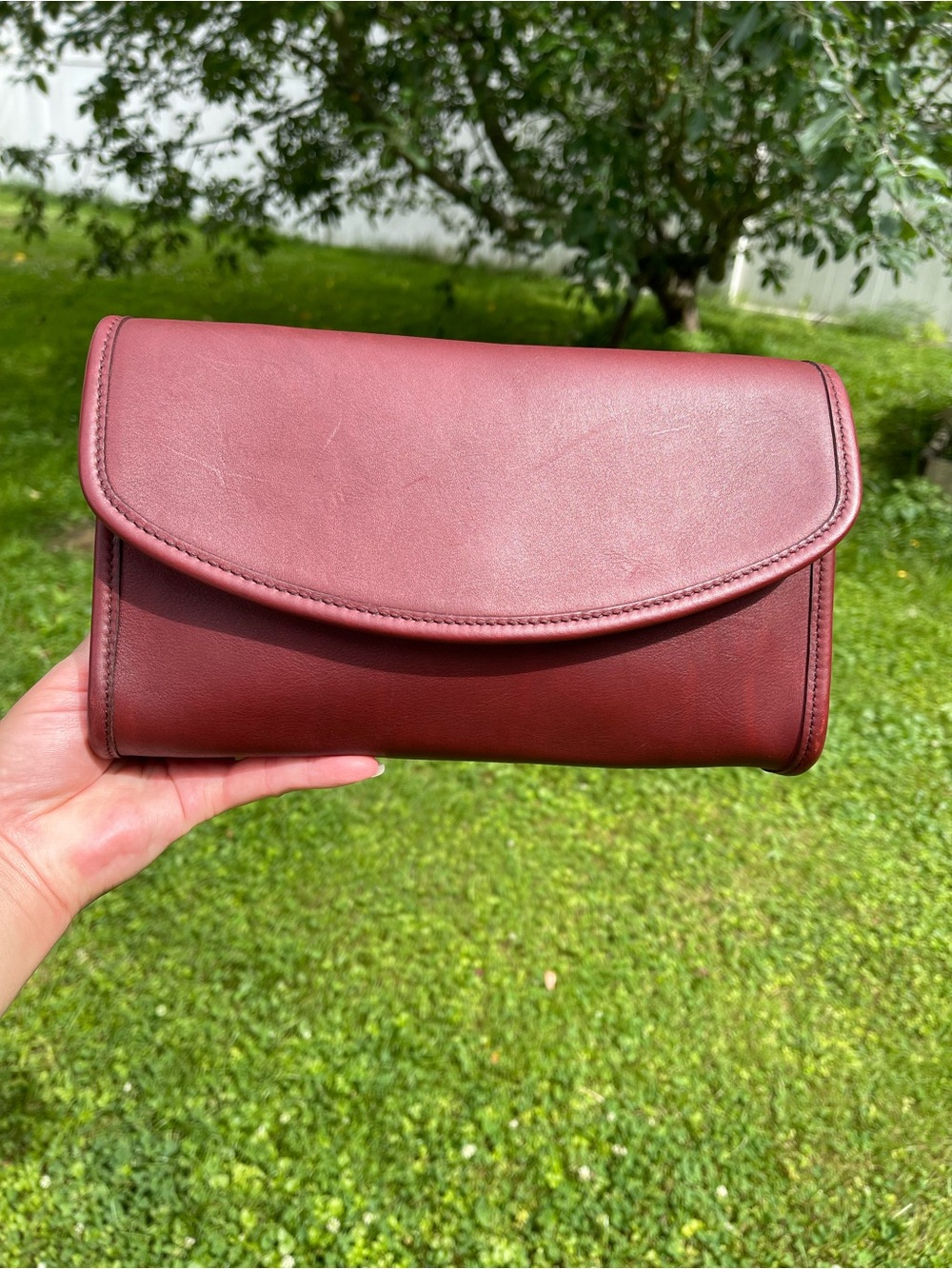 Vintage Coach Sterling Clutch